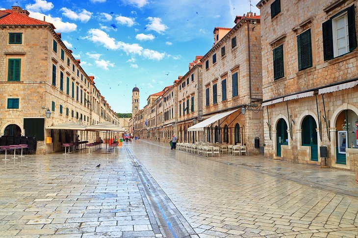 Dubrovnik Stradun Street, Croatia