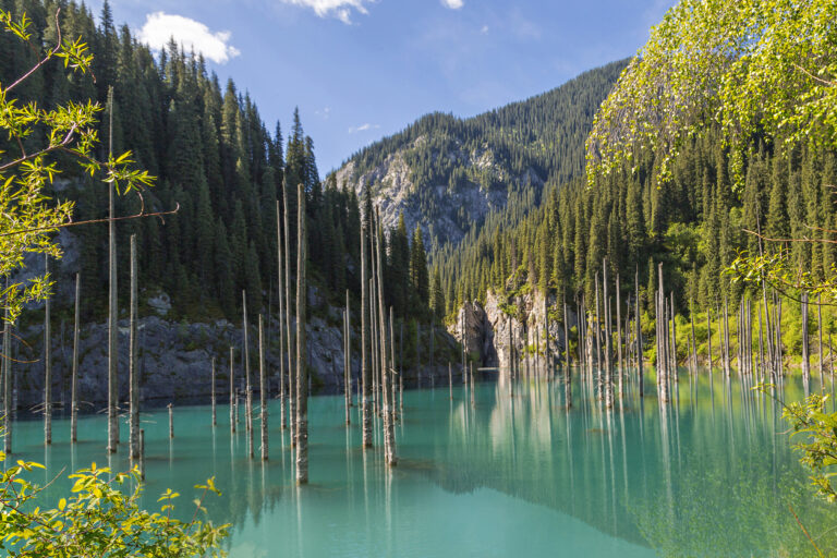 Kaindy Lake - The most beautiful lake in Kazakhstan