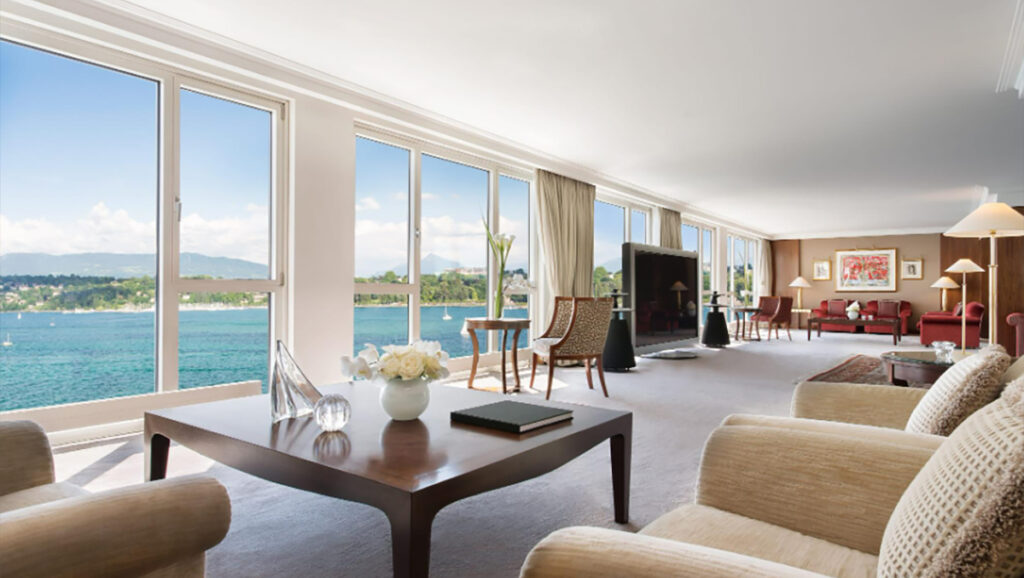 Royal Penthouse Suite at President Wilson, Geneva, Switzerland