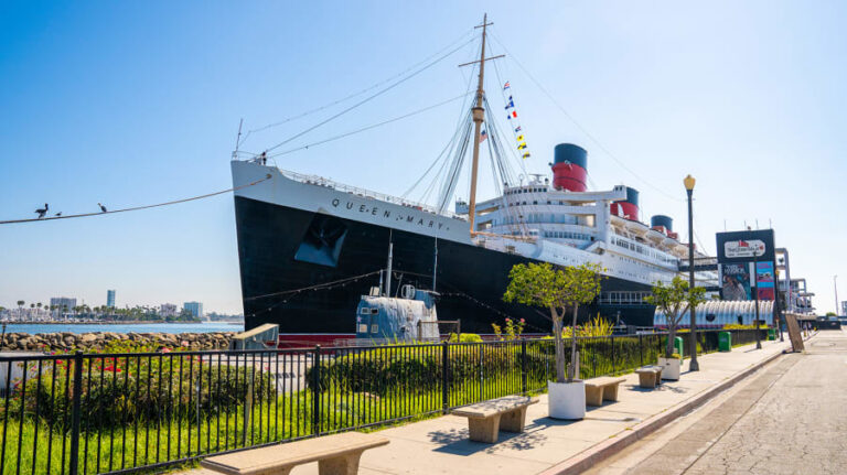 Ship Queen Mary, California, USA World famous places must be visited in 2023 before they stop working