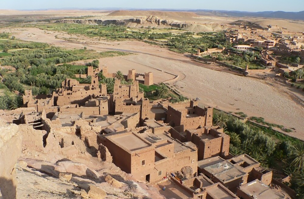Typical clay villages in Ben Haddou The blue city where every wall and object has the same tone 6 Best Places To Visit In Morocco - A Land of Colors 6 Best Places To Visit In Morocco - A Land of Colors 